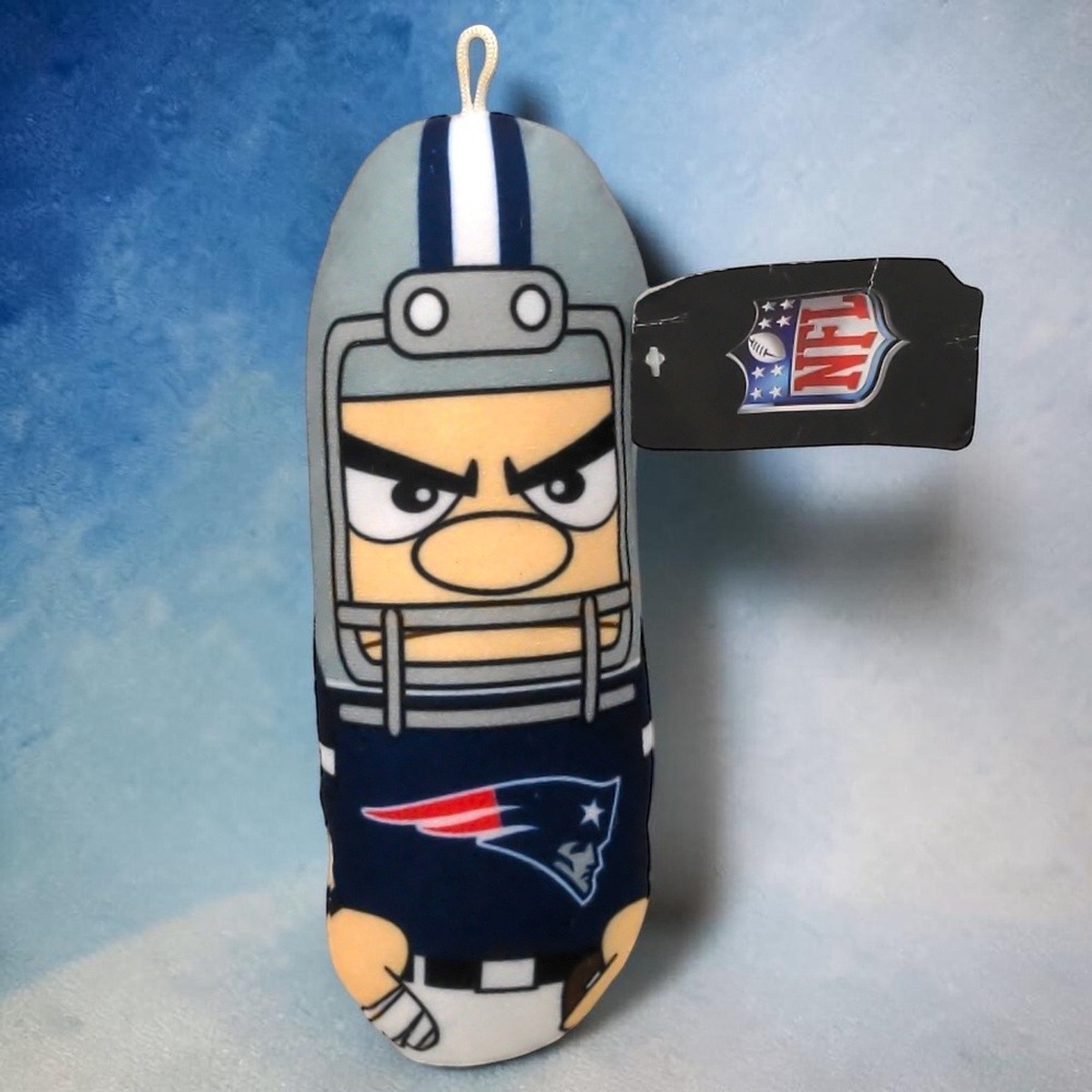 NFL New England Patriots Plush Football Player 9" 2008 Good Stuff Y2K New W Tag
